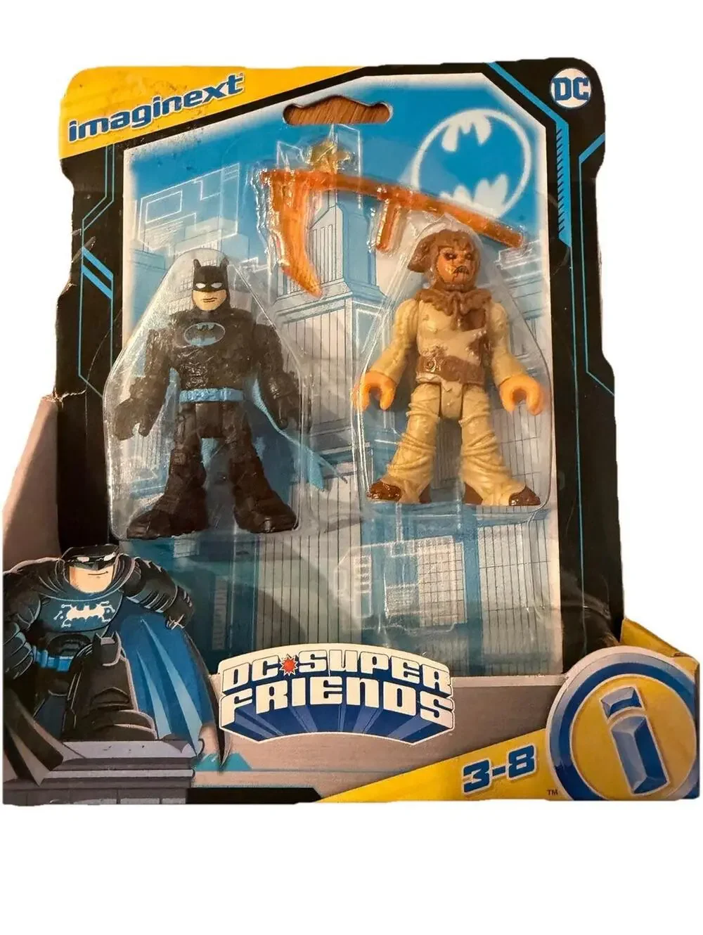 Lot Of 4 Imaginext DC Super Friends Action Figure Batman Penguin Rookie Catwoman